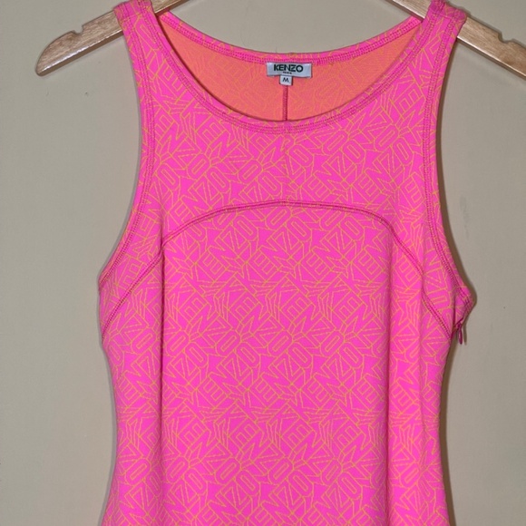 Kenzo Pink Sleeveless Dress - Picture 1 of 15